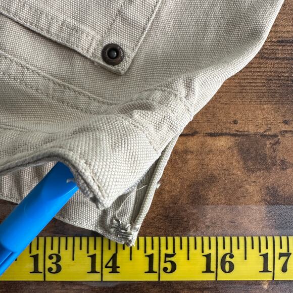 J Jill A Line Skirt 8P Twill Khaki Floral Embroidered Boho Cottagecore Hippie - Picture 3 of 8
